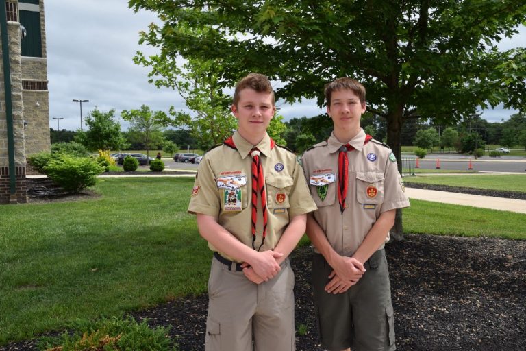 Two Seneca students receive highest rank of Eagle Scout