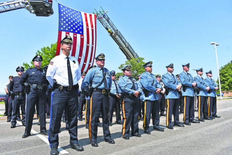 Burlington County police honor officers killed in the line of duty