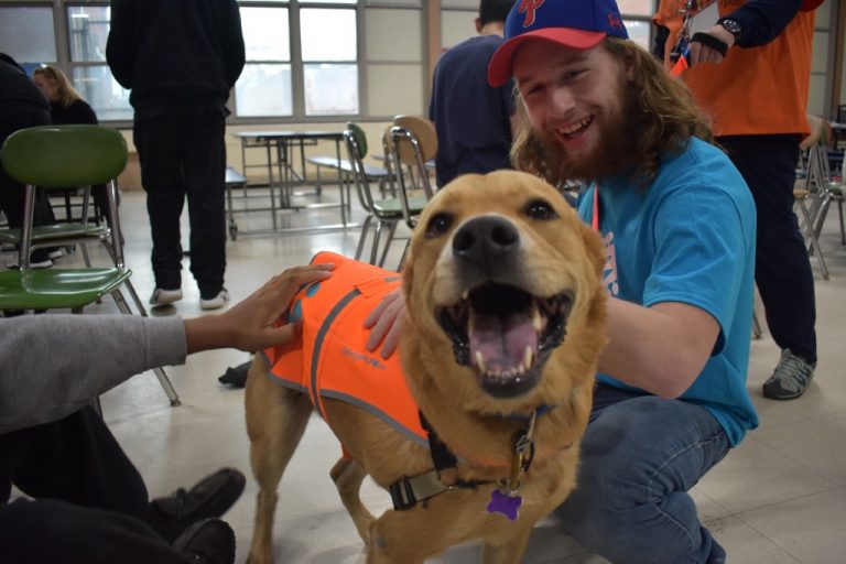 PAWS club hosts “Woofstock” to support regular pet therapy visits to WTHS