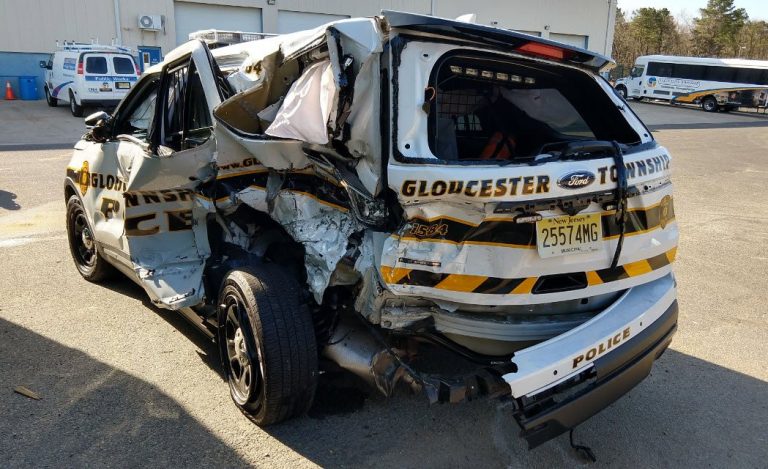 Gloucester Township Police Officer Injured In Crash On AC Expressway