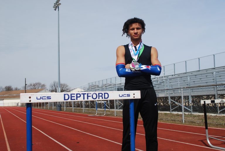 Boys Winter Track Athlete of the Year: Deptford senior Naseem Smith