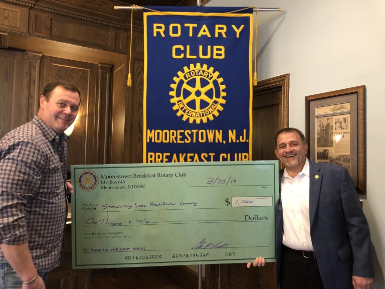 Rotary lending support to Strawbridge Lake Committee