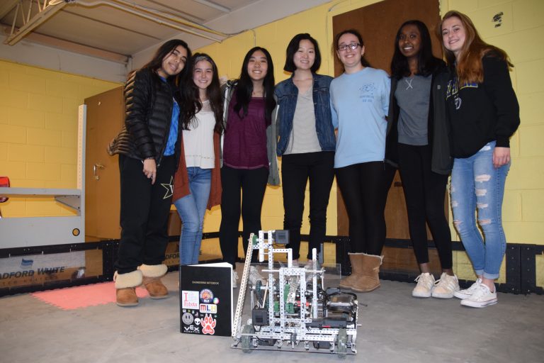 Y-Naughts blazing a trail with Cherry Hill East Robotics