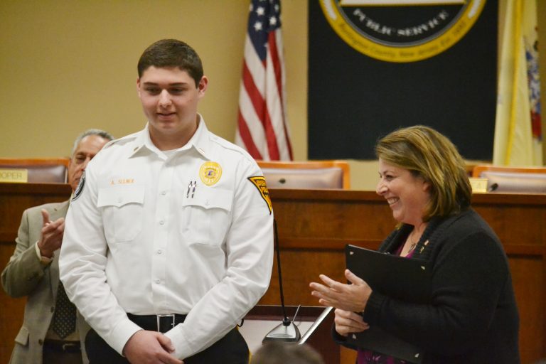 Evesham Township Council holds swearing-in ceremony for Evesham Police Explorers