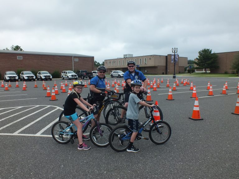 Gloucester Township Police host eighth annual Bicycle Rodeo Safety Program