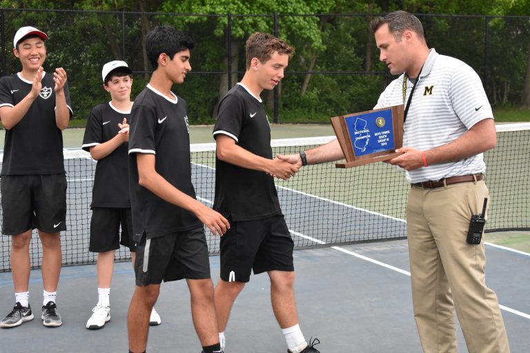 Young lineup continues winning legacy for Moorestown boys tennis