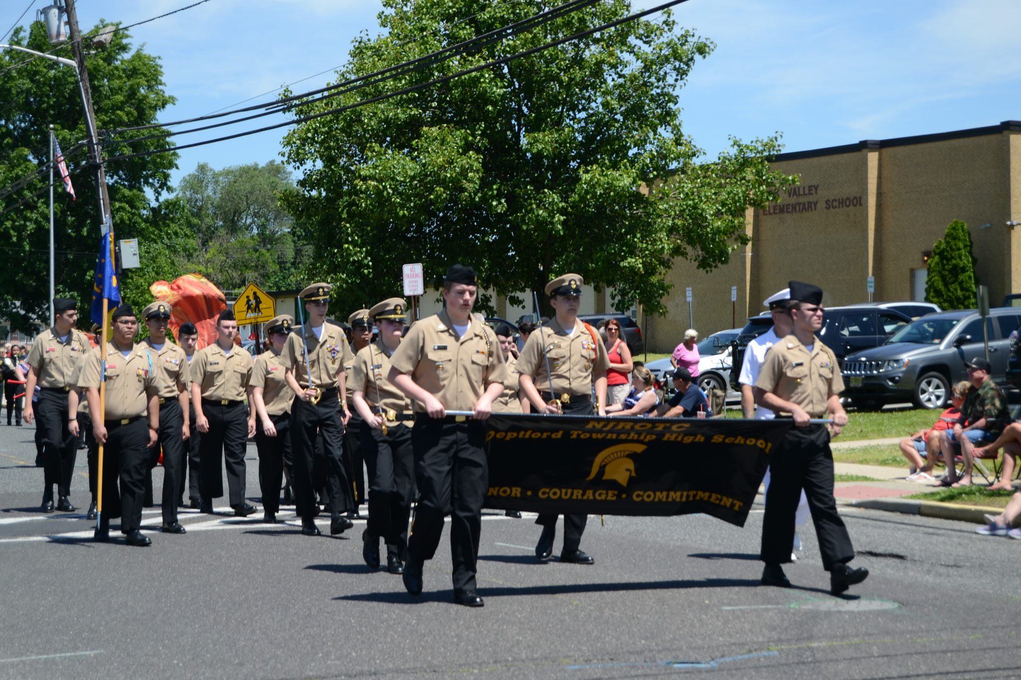 Deptford Township celebrate Memorial Day at Oak Valley Elementary