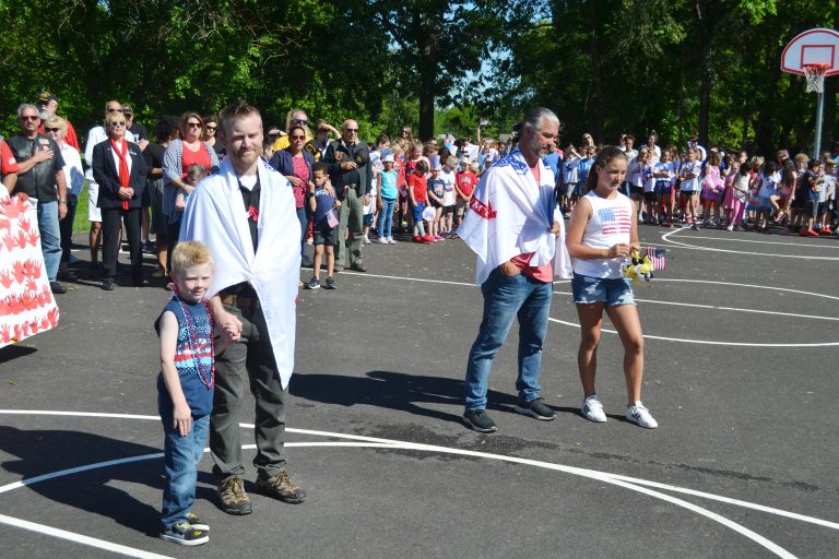 Evesham students hold ‘welcome home’ for service members and learn to remember the fallen this Memorial Day