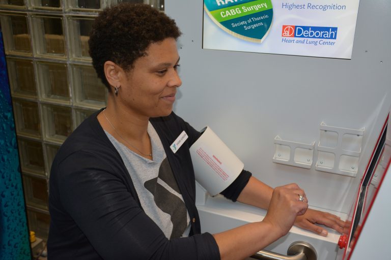 New kiosk for testing blood pressure at Mt. Laurel YMCA a ‘huge hit’ with members