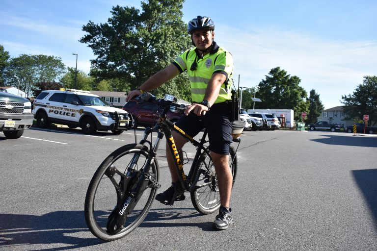 Bikes now a bigger part of Gloucester Township Police’s park patrols
