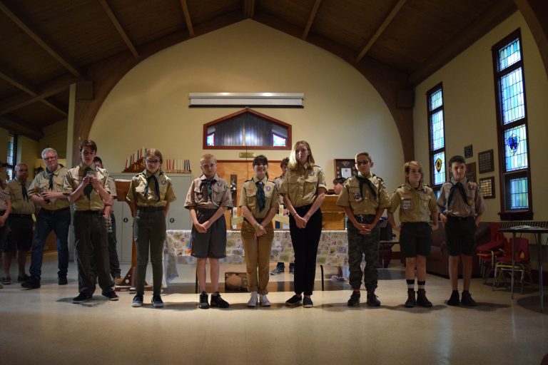 Girls awarded Scout ranks, one step closer to Eagle Scout