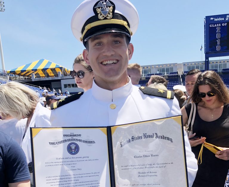 Cinnaminson native graduates from the U.S. Naval Academy