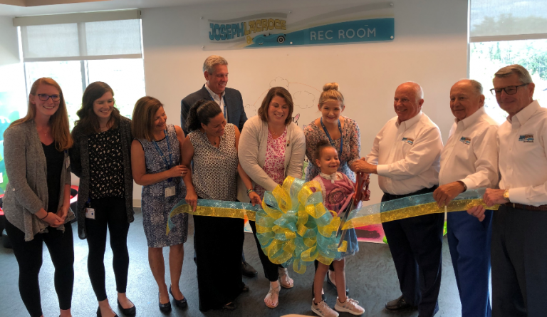 Local officials help celebrate new Joseph Lacroce Recreation Room at Weisman Children’s Rehabilitation Hospital in Marlton