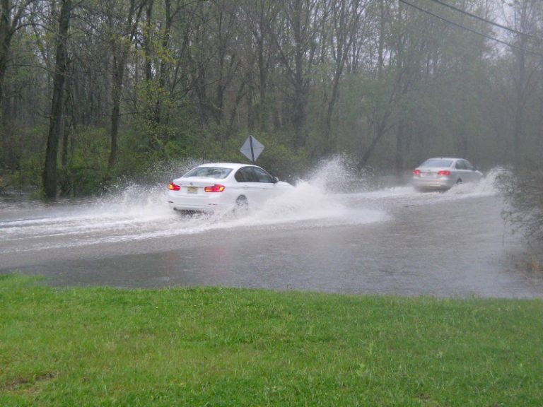 Road closures, power outages remain in Mt. Laurel following Monday evening storm