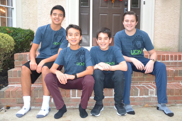 Four teens on mission to ‘put good back into the community’