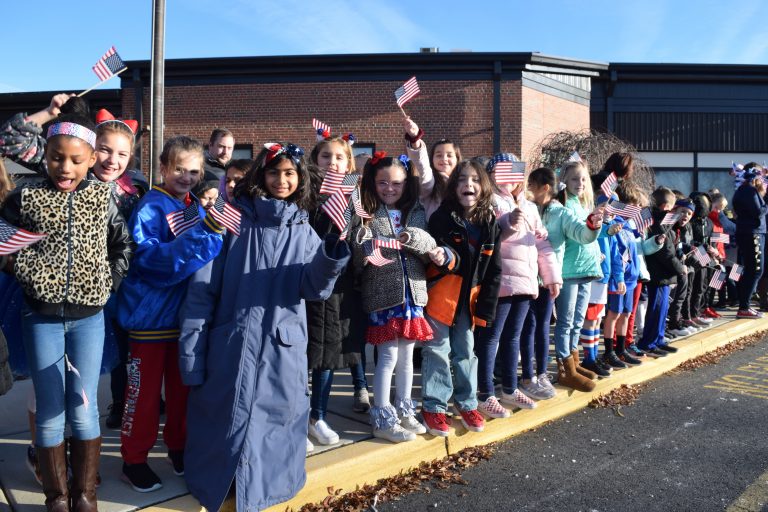 Wreaths Across America makes a stop at Harrison Elementary