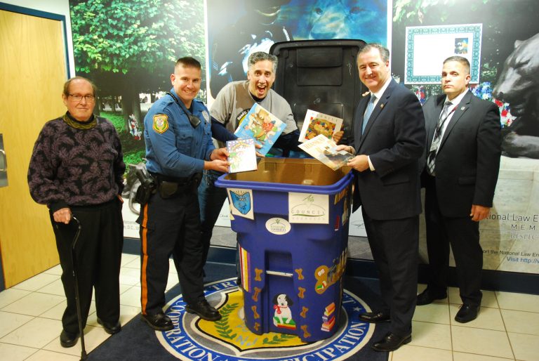 Voorhees Police Department receives BookSmiles collection bin