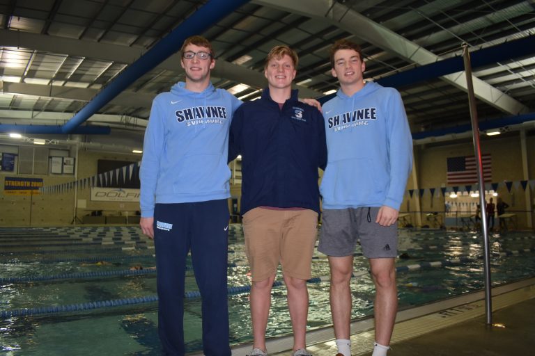 Triple threat returns to the pool for Shawnee boys swimming