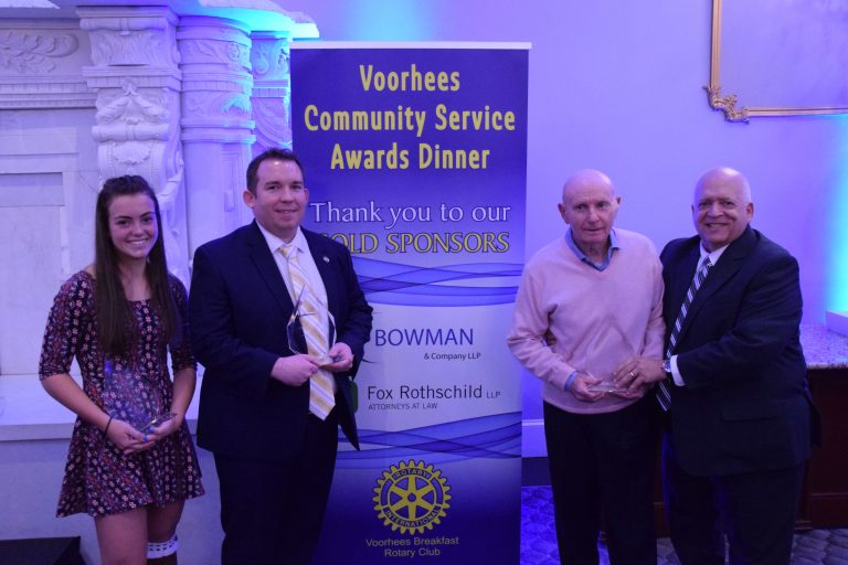 Voorhees Rotary celebrates community leaders