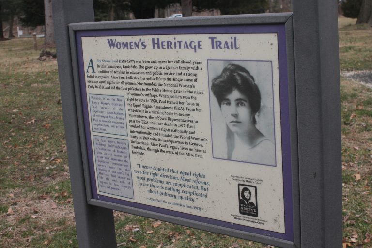 Alice Paul Institute celebrates 100 years of women’s suffrage
