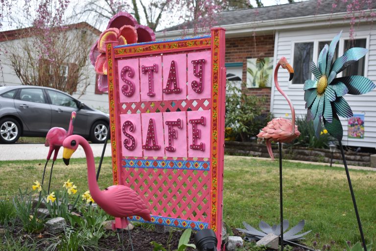 Washington Township artist’s lawn art spreading smiles during pandemic