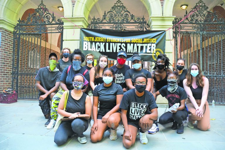Borough on notice as S.J. Students for Black Lives holds rally