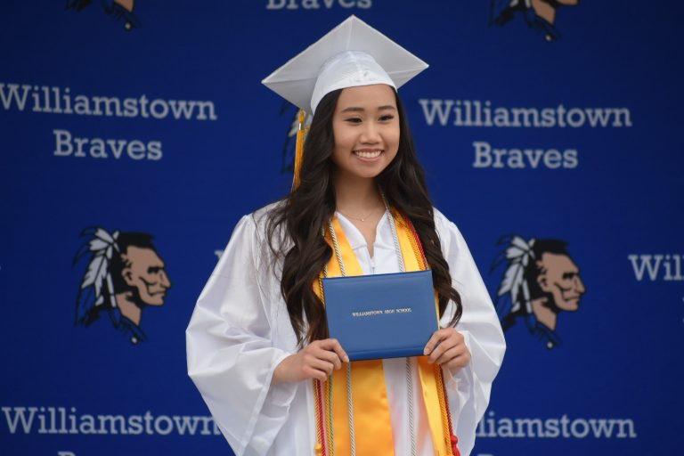 Mission accomplished for Williamstown High School valedictorian