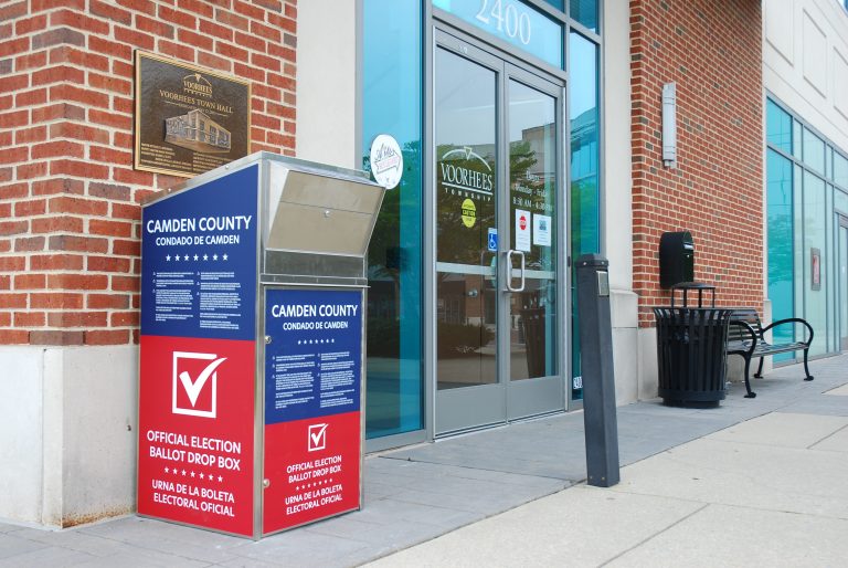 Camden County installs vote-by-mail boxes
