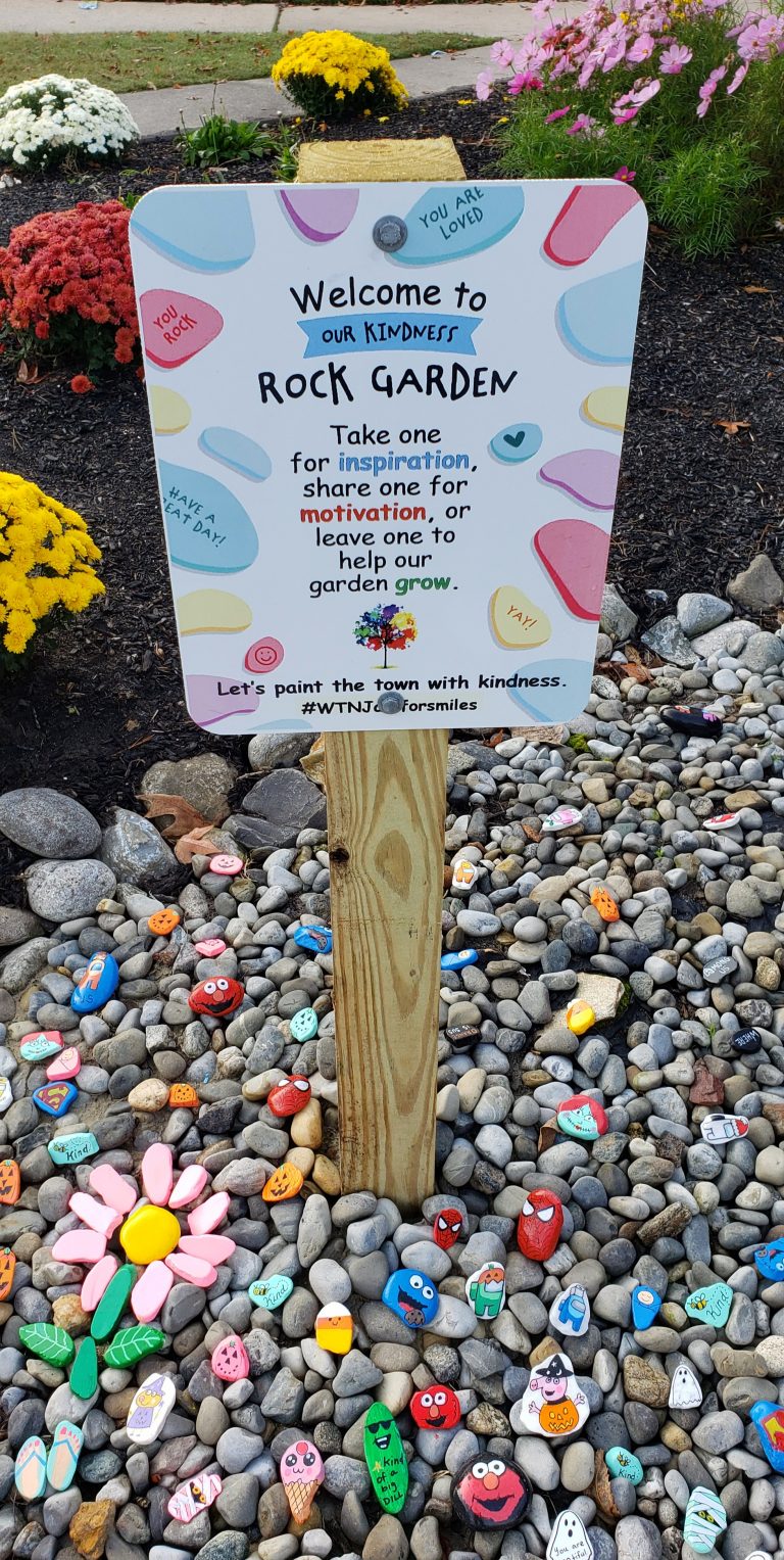 Painting the Town introduces kindness rock garden