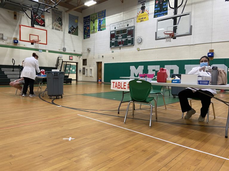 Nearly 500 educators vaccinated at Medford district clinic