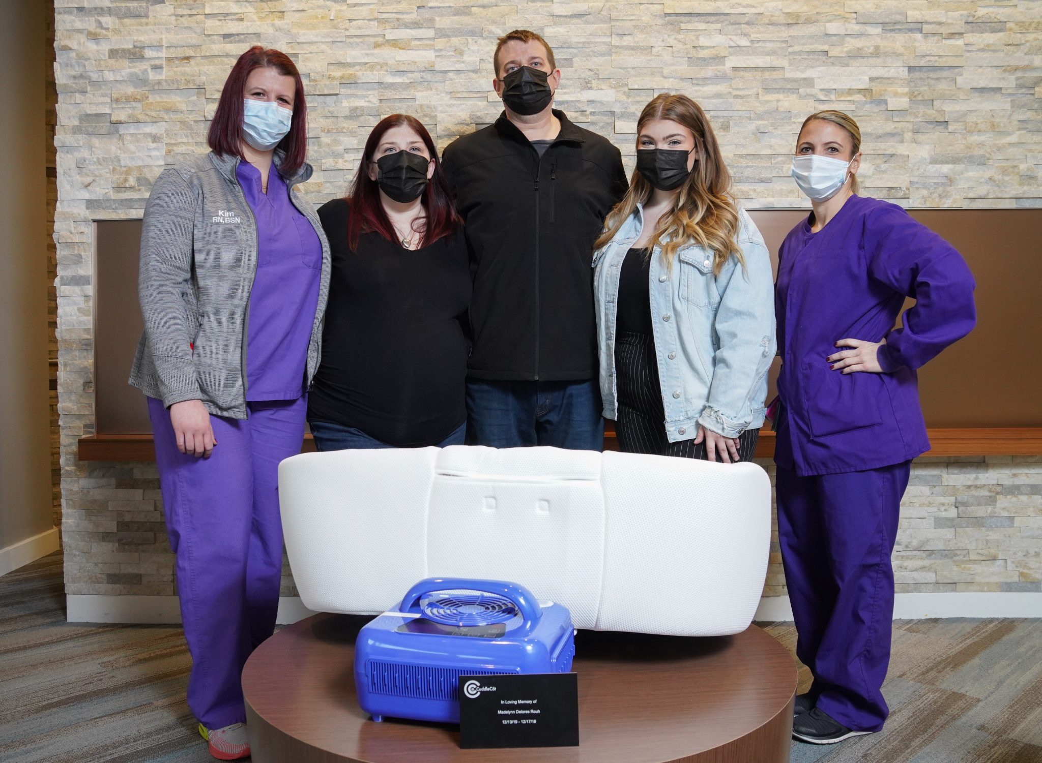 Family honors baby with Cuddle Cot donation to Inspira The Sun Newspapers