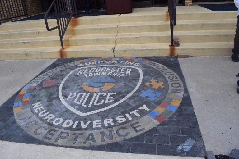 Gloucester Township unveils a new Paverart walkway to celebrate Autism Awareness Day