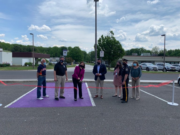 Mt. Laurel unveils designated veteran parking spots