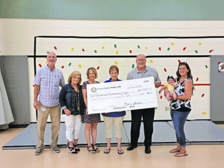 Development center gets donation from the Rotary Club of Mullica Hill