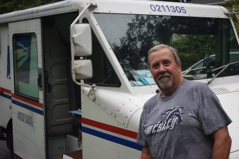 Voorhees resident throws surprise retirement party for mailman