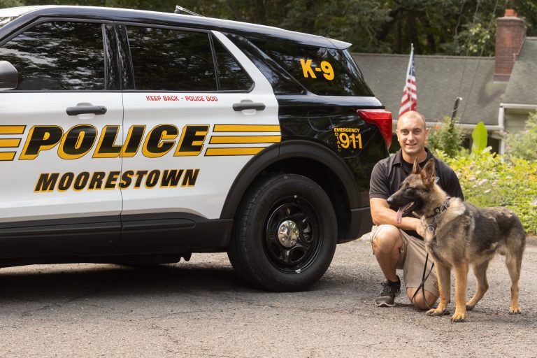 Moorestown PD gifted new K-9 by local resident