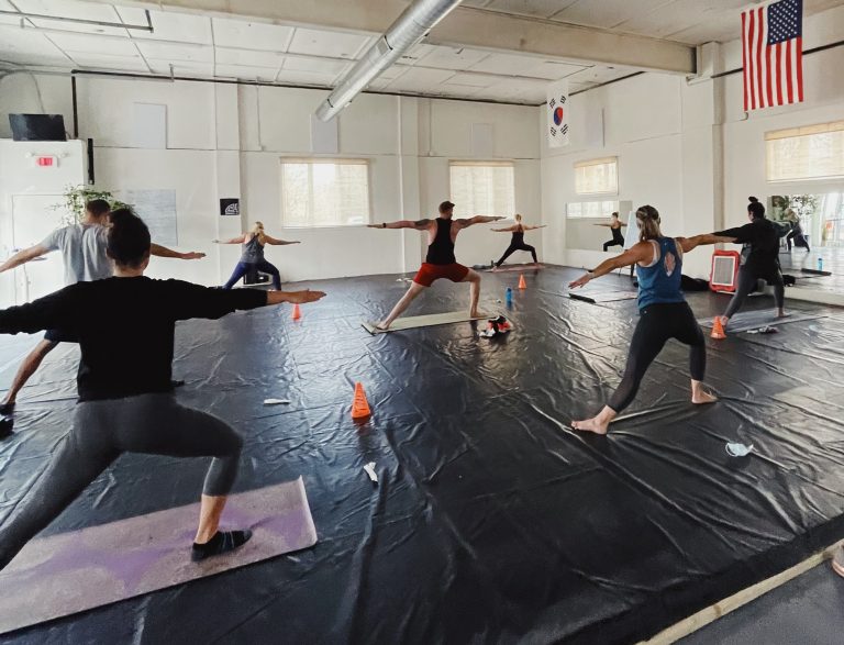 Local fitness center offering yoga teacher training
