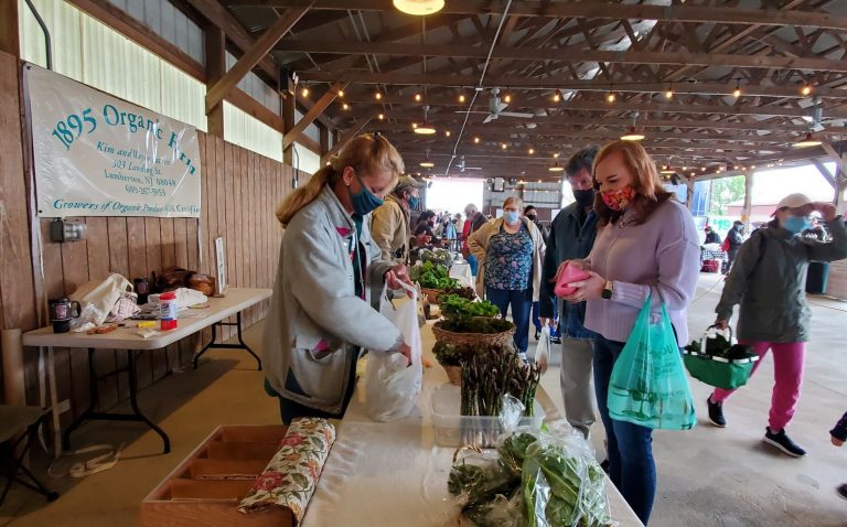 Farmers market season to conclude at the BurlCo Agricultural Center