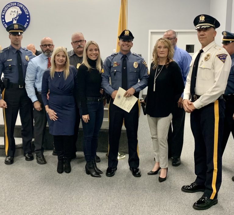 Washington Township promotes officer McGrail to sergeant