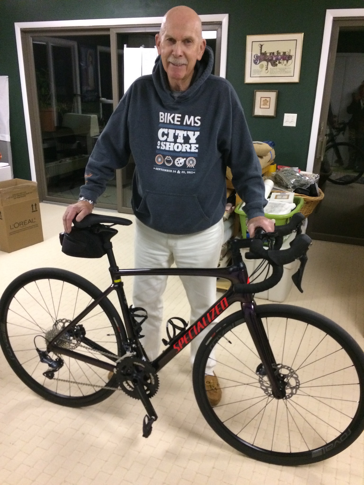 Late cyclist and advocate Dave Bennis honored for community service