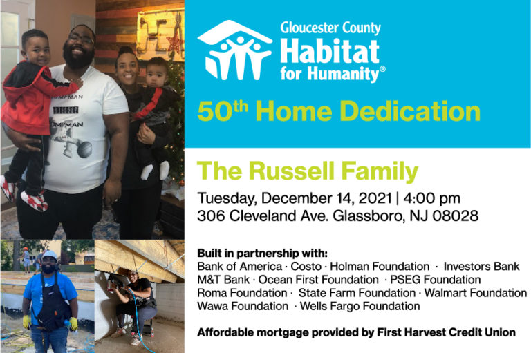 Habitat for Humanity dedicates 50th house in Gloucester County