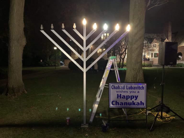 Chabad celebrates Hanukkah in Moorestown