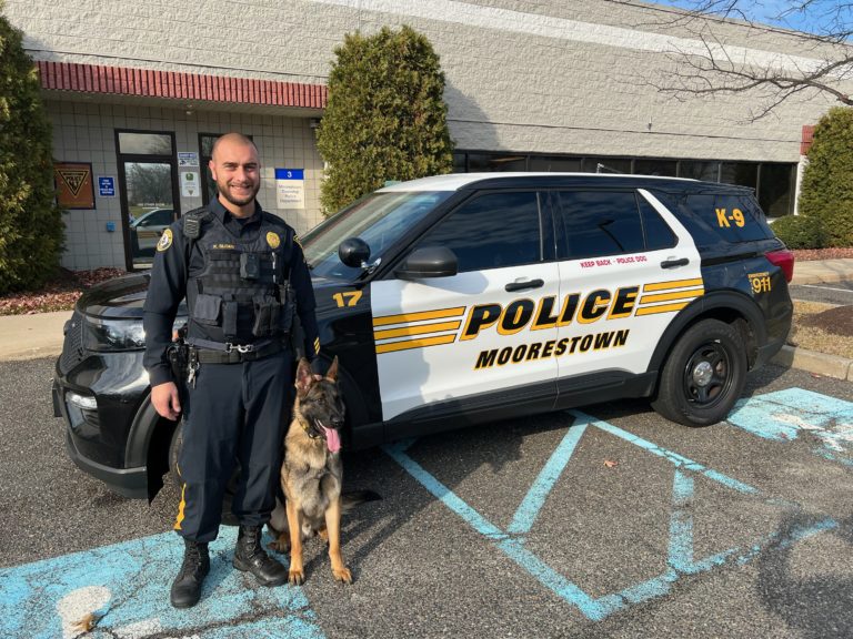 Moorestown police department’s K-9 is officially certified