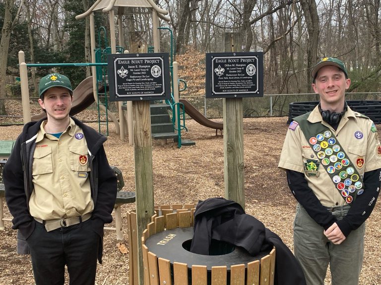 Six Mount Laurel Boy Scouts achieve their Eagle rank