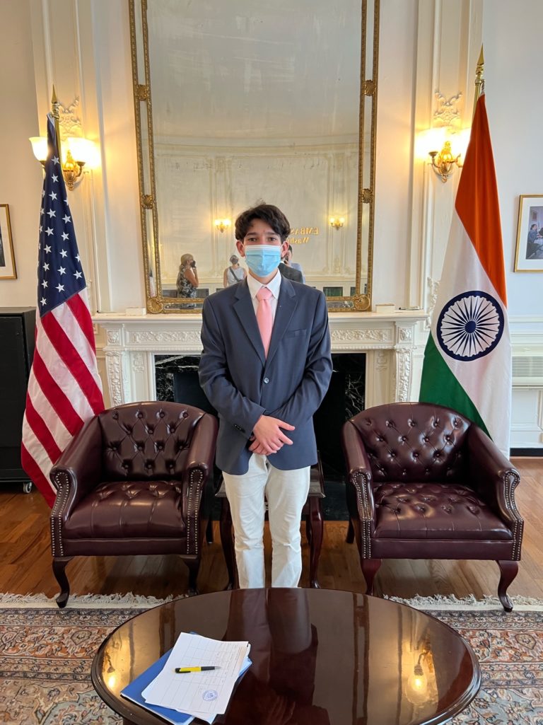 Student becomes first to visit 35 U.S. embassies in 24 hours
