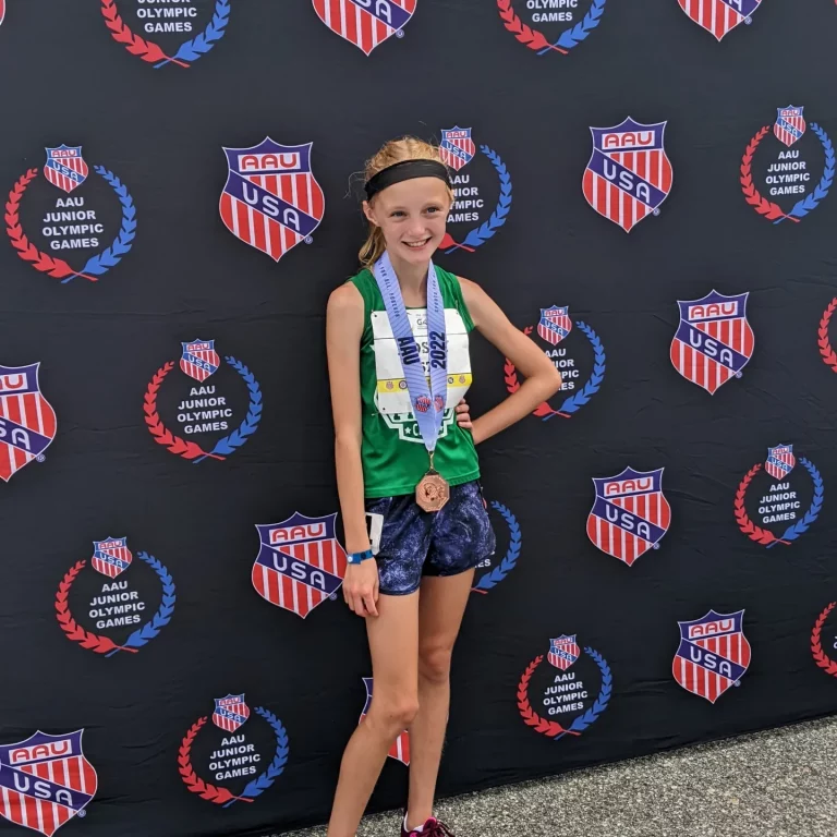 Young Haddonfield resident competes at national track meet