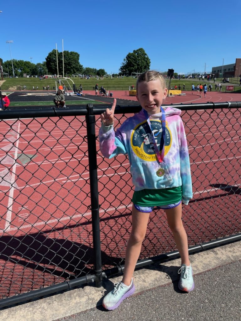 Young Cherry Hill athlete competes in AAU Junior Olympics