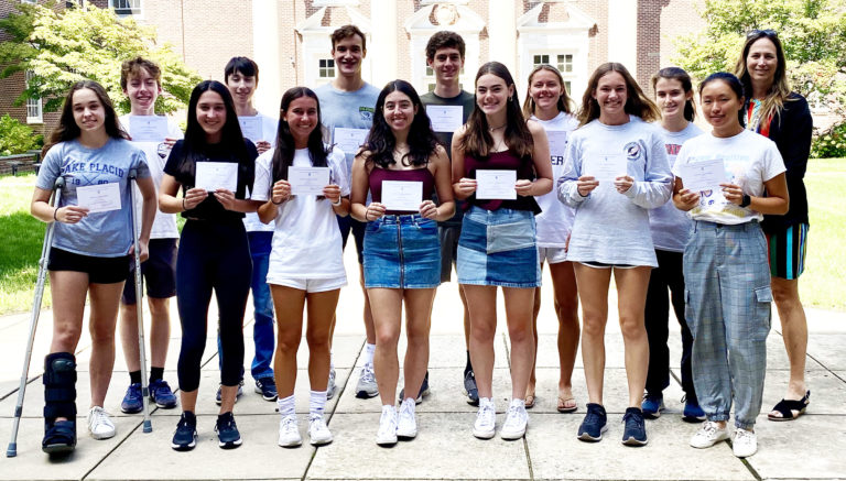 Haddonfield Memorial High School Students receive letters of commendation 