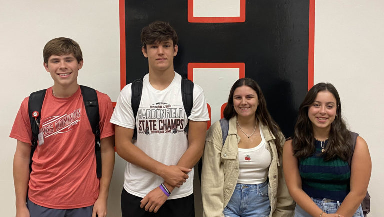 Four Haddonfield students recognized by college board