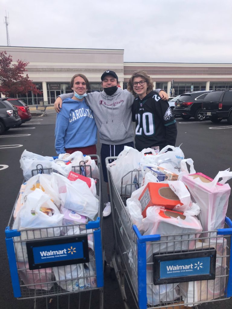 High-school senior’s food drive is in its second year